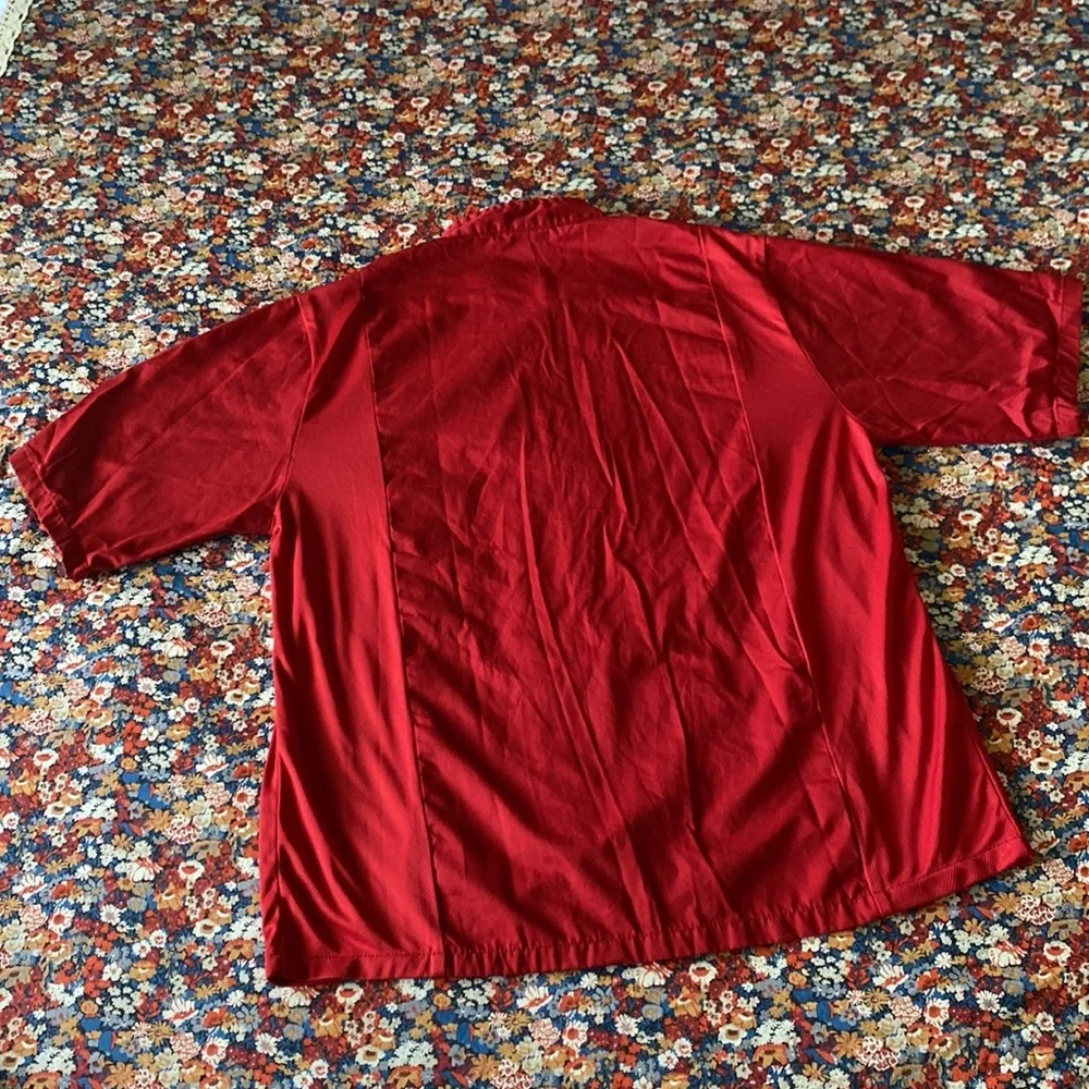 Chef Code Large red button down Shirt - Picture 14 of 16